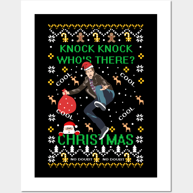 Brooklyn 99 Ugly Christmas Sweater Wall Art by KsuAnn